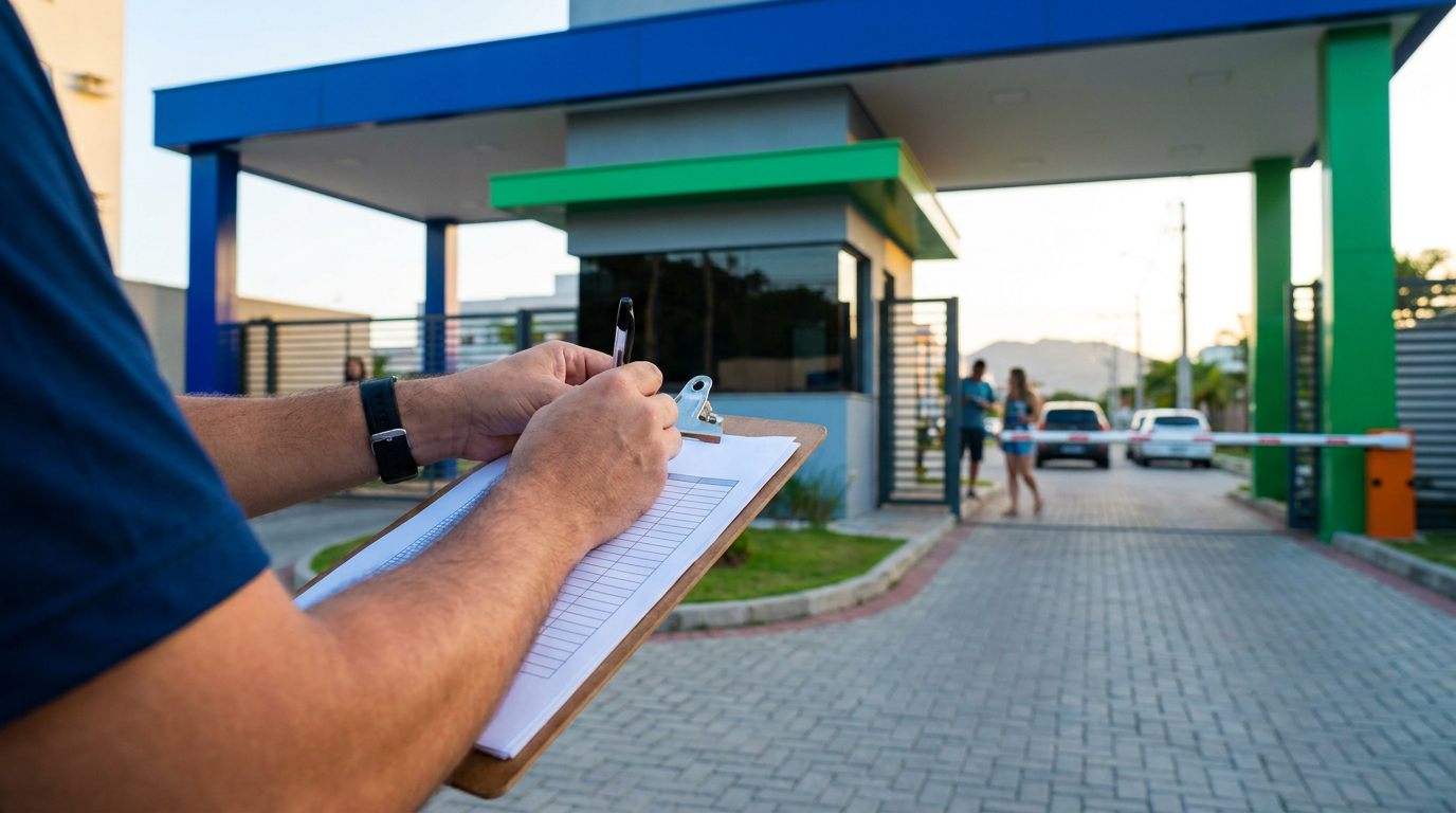 O passo a passo para anexar o checklist ao contrato