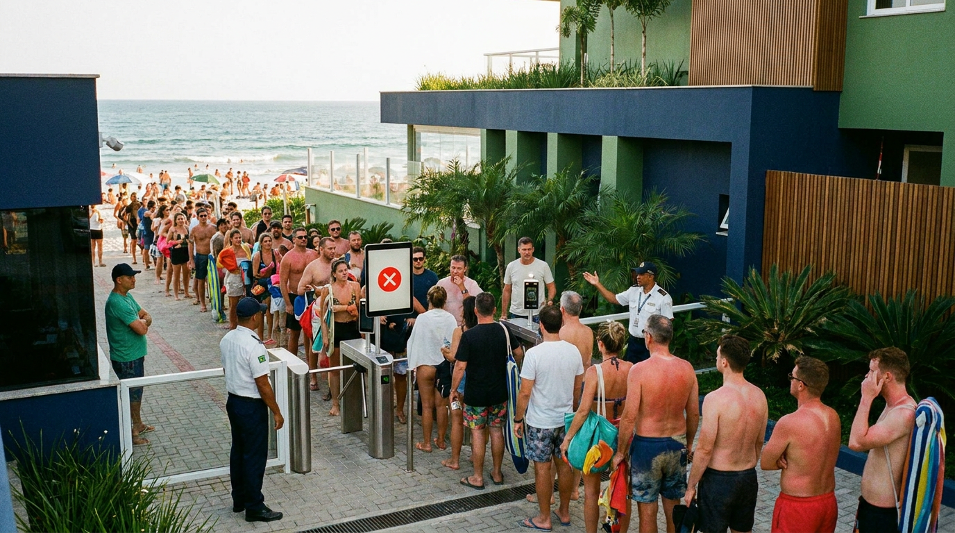 Quando o reconhecimento facial vira dor de cabeça na praia