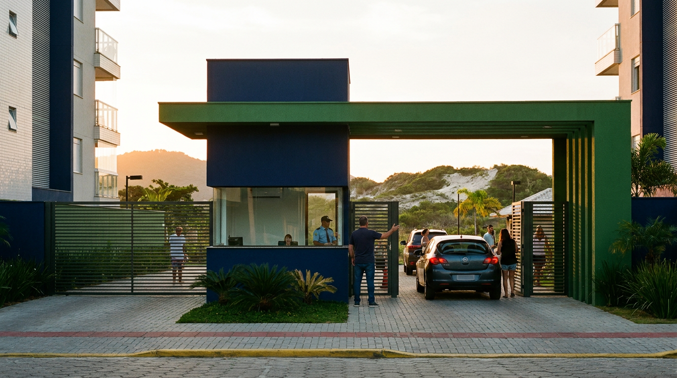 O papel do síndico na definição dos limites da guarita