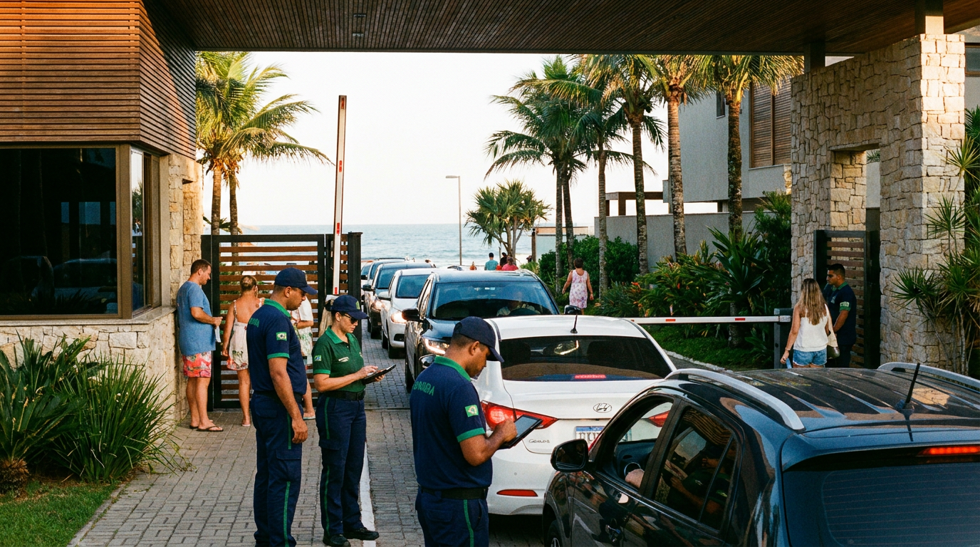 Como preparar a entrada do prédio para não formar fila